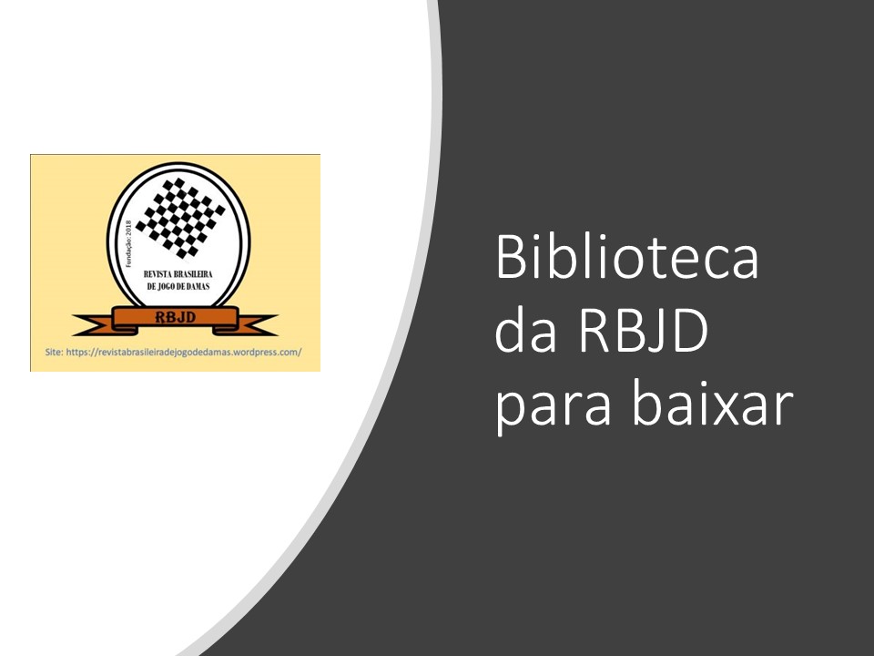 Biblioteca da RBJD para baixar – Revista Brasileira de Jogo de